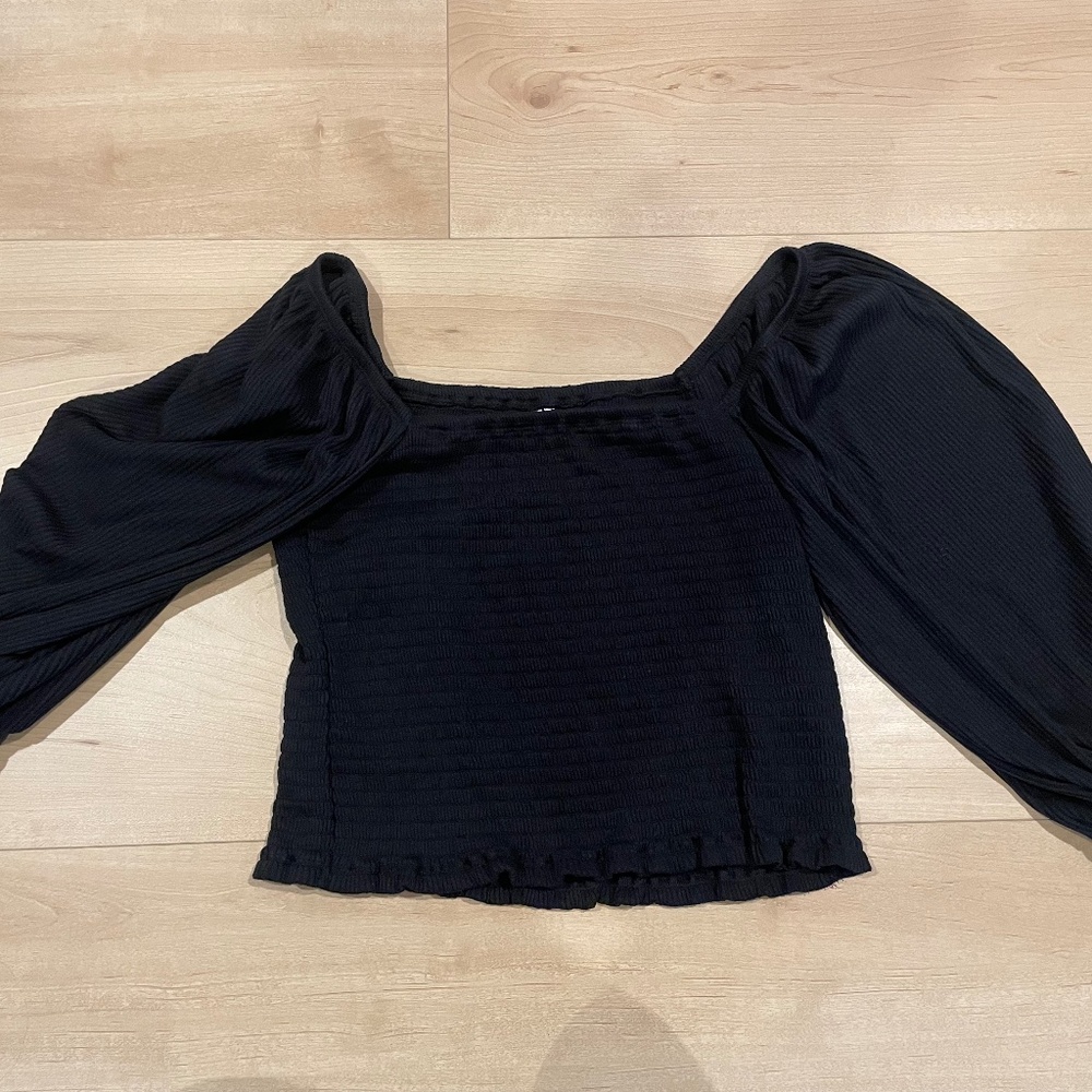 Cropped Stretchy Top